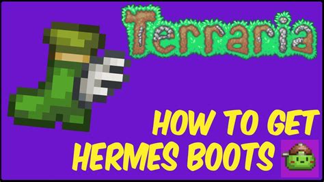 terraria hermes boots recipe|Terraria Hermes boots not spawning.